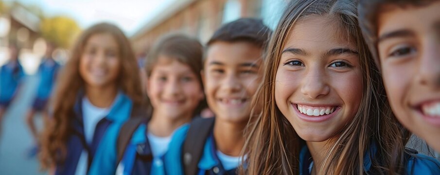 Create a minimalistic layout for a school yearbook page