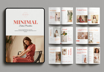 Minimal Fashion Brochure Template