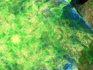 Imaginatory fractal abstract background Image