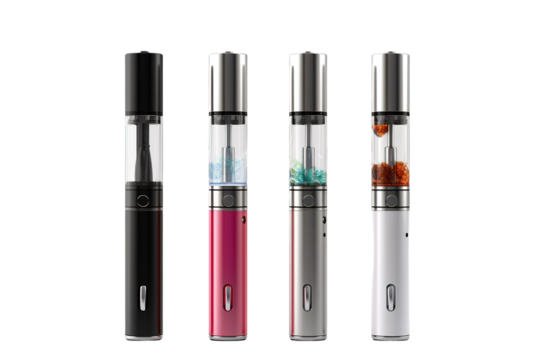 The Electronic Assembly: A Symphony of Devices on White or PNG Transparent Background.