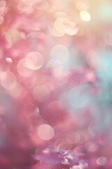 Fototapeta premium Soft pastel gradient background with a dreamy, abstract blur