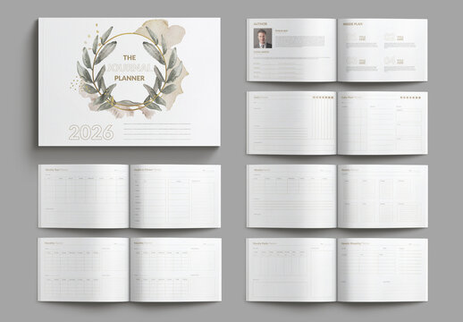 Planner Design Template Landscape