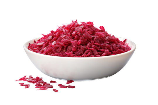 The Scarlet Feast in Alabaster on White or PNG Transparent Background.