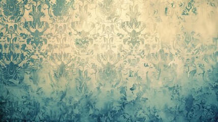 Vintage retro elegant background pattern with gradient fine art design and vignette and blank area for text