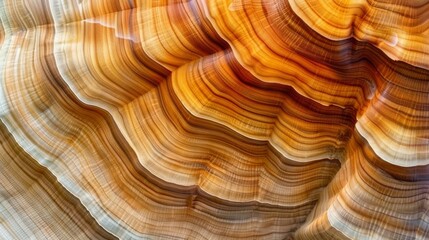 Obraz premium A tight shot of an orange rock formation; top part hazy, bottom part visible