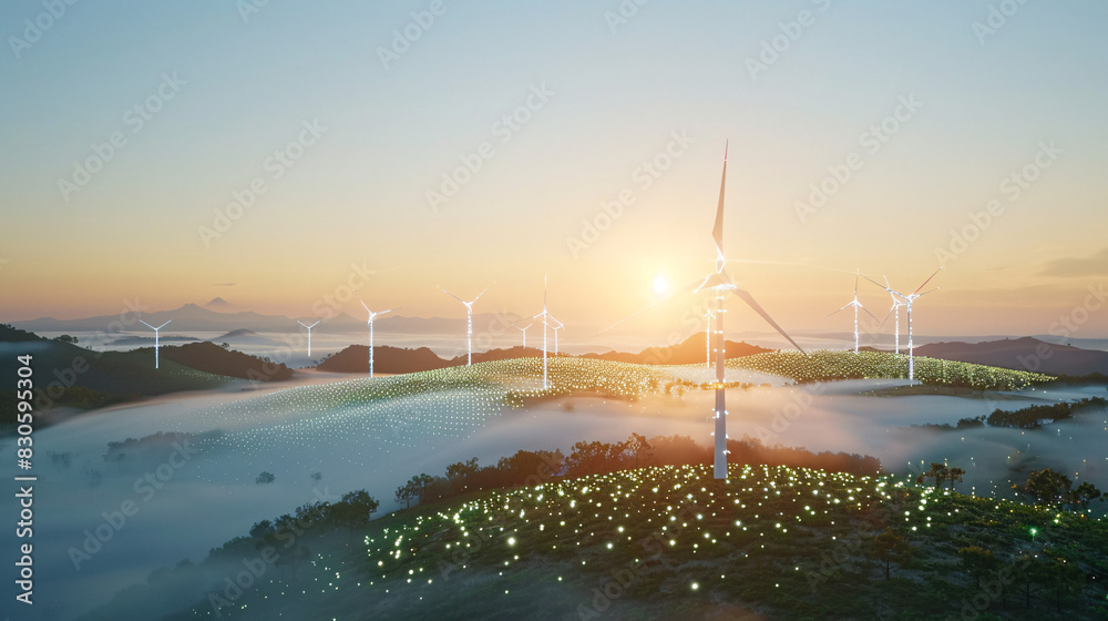 Poster ai in energy management with smart grids and real-time consumption analytics
