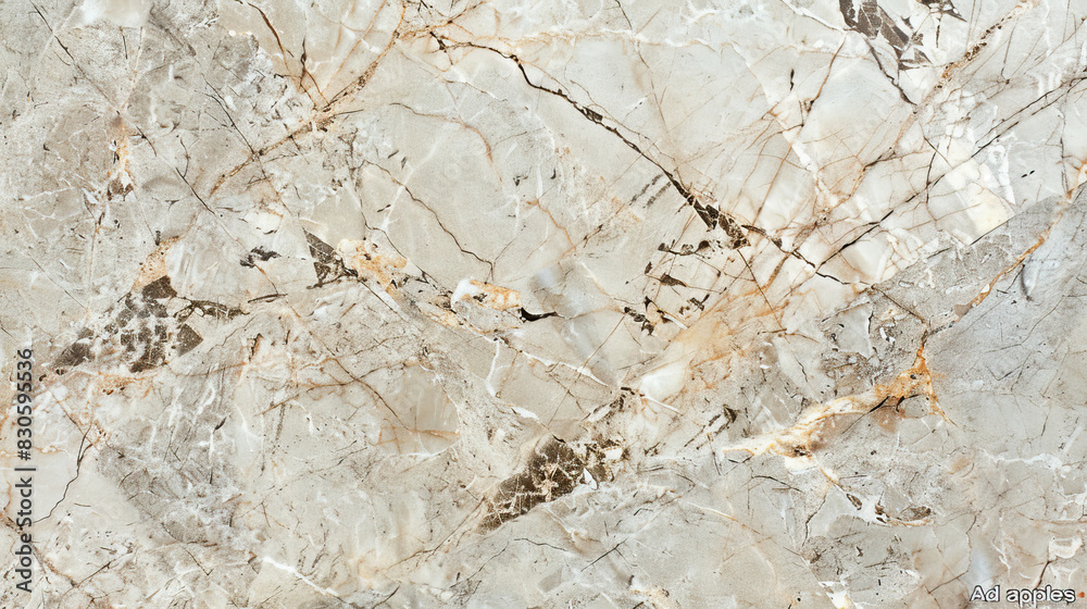 Wall mural A highly detailed and realistic marble texture background, perfect for creating luxurious designs or adding an elegant touch to projects. Created with Ai - Wall murals