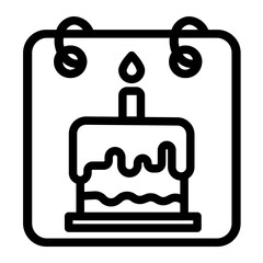 Fototapeta premium Birthday Cake, 