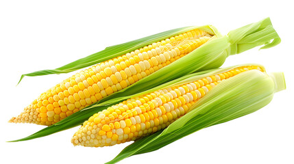 Corn, transparent picture