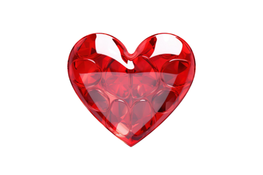 Crimson Passion Unleashed on White or PNG Transparent Background.