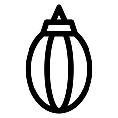 boxing line icon vector illustration  isolated on white background