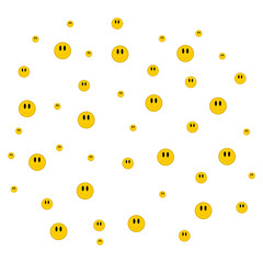 Emoji icon isolated on transparent background