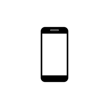 Smart phone icon isolated on transparent background