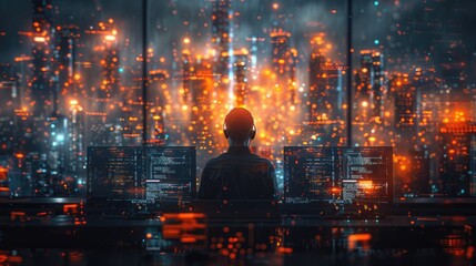 Moody Ambient Lighting Sets Stage for Innovative Software Development