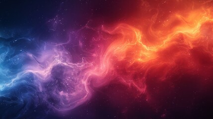 Abstract Gradient Wallpaper with Magic Blue, Magenta, Violet, and Orange Colors, 8K Ultra HD Light Background with Smooth Transition and Vibrant Hue Blend for Modern and Stylish Design