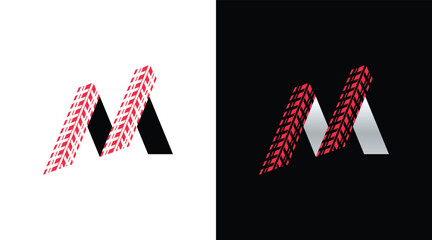 automotive 4x4 offroad logo template. Letter wheel vector © mupppid