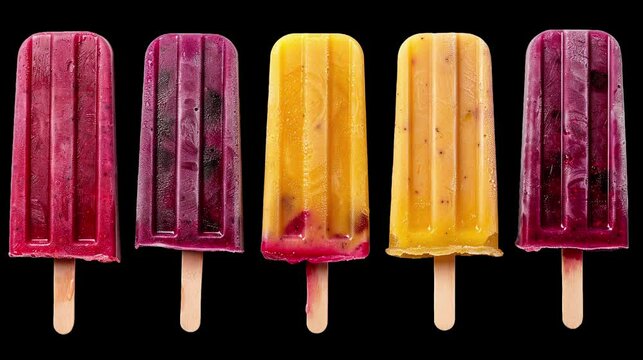 ice cream isolated on white background
