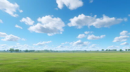 Obraz premium digital vintage blue sky and white clouds graphics poster background