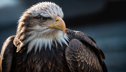 Obraz premium The Bald Eagle portrait