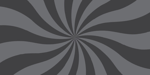 Abstract black and gray sunburst background with rays. geometric ray sun texture design wallpaper.	
