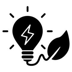 Eco Bulb Icon