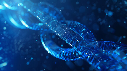 Cobalt abstract emphasizing scientific advancement, perfect for science event visuals,