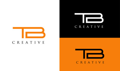 TB Letters Logo , TB logo , TB logo type, Tb logo flat ,TB logo idea