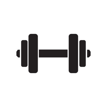 dumbbell - vector icon eps10