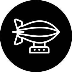 Vector Design Zeppelin Icon Style © designing ocean