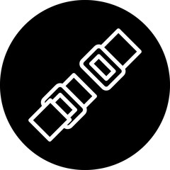 Vector Design Safety Belt Icon Style