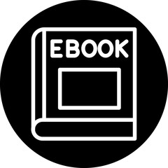 Vector Design Ebook Icon Style