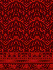 Digital textile flower design with beautiful background