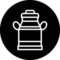 Vector Design Milk Tank Icon Style