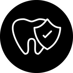 Vector Design Tooth Protection Icon Style