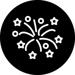 Vector Design Firework Icon Style