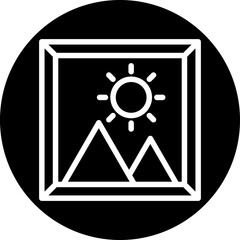 Vector Design Picture Icon Style