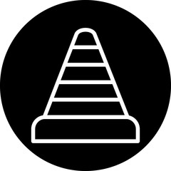 Vector Design Cone Icon Style