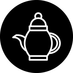 Vector Design Teapot Icon Style