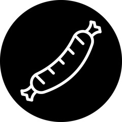Vector Design Sausage Icon Style