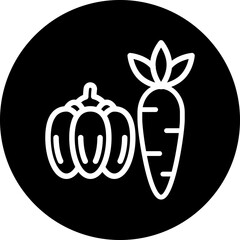 Vector Design Vegeatable Icon Style