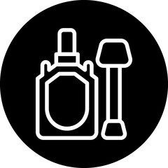 Vector Design Correction Fluid Icon Style