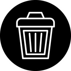 Vector Design Trash Icon Style