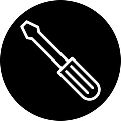 Vector Design Screwdriver Icon Style