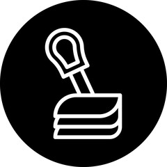 Vector Design Car Shift Icon Style
