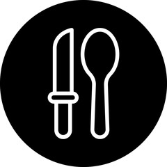 Vector Design Cutlery Icon Style