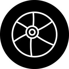 Fototapeta premium Vector Design Beach Ball Icon Style