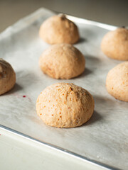 fig bread bun dough
