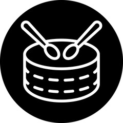 Vector Design Drum Icon Style