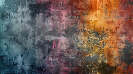 Texture with seamless grunge in multiple colors