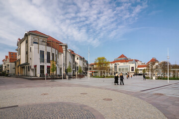 Sopot, a city in Poland on the Baltic Sea, is a seaside resort and health resort, famous for the...